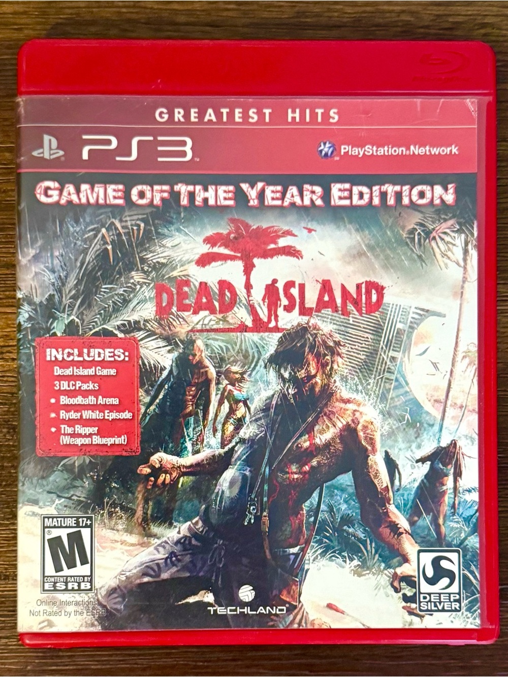 Dead Island Game of the Year Edition Greatest Hits PlayStation 3 PS3 CIB Evil